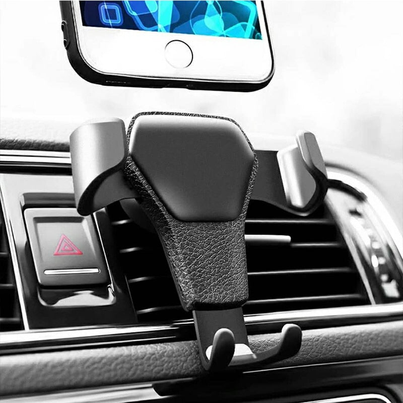 Automotive Universal Gravity Auto Phone Holder Car Air Vent Clip Mount Mobile Phone Holder CellPhone Stand Support For iPhone For Samsung