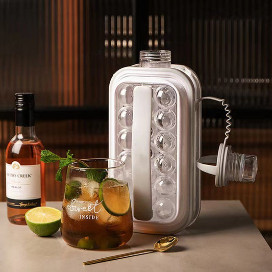 Beverage Ice Ball Maker Kettle Kitchen Bar Accessories Creative Ice Cube Mold 2 In 1 Multi-function Container Pot Newest Ice Cube Maker