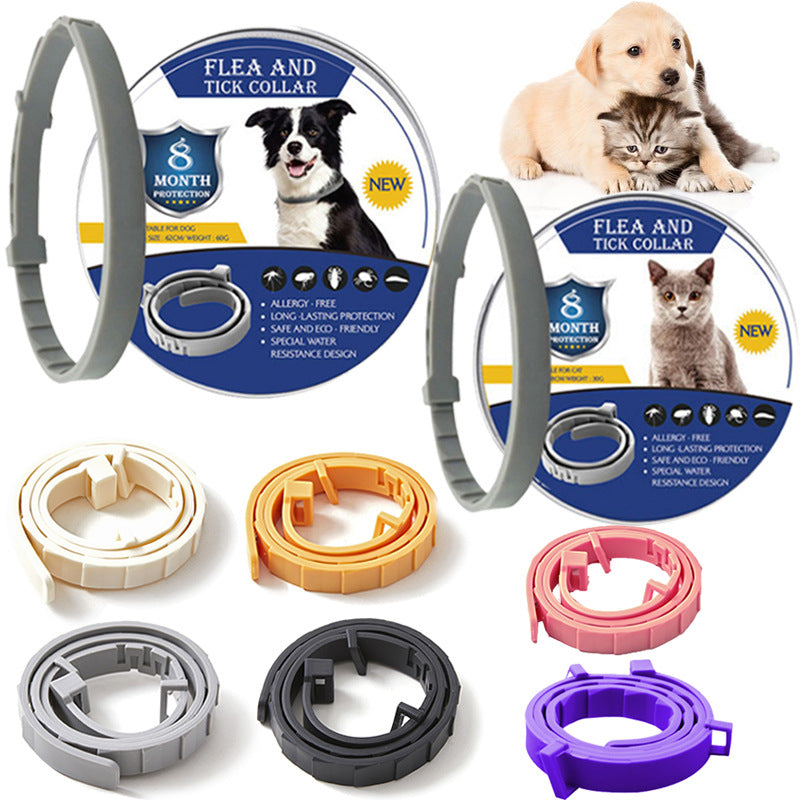 Pets Insect repellent collar summer summer cross-border anti-flea pet supplies cat dog mosquito repellent insecticide adjustment collar