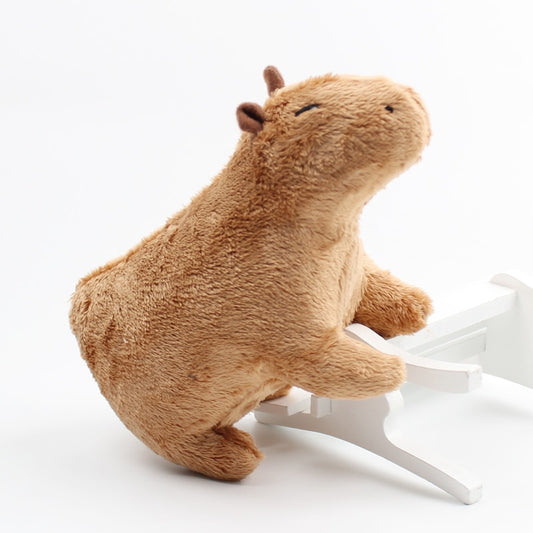 Toys Simulation Capybara Stuffed Animals Plush Toy Soft Dolls Real Life Capybara Dolls Kids Toys Peluche Juguetes Christmas Gift 18cm