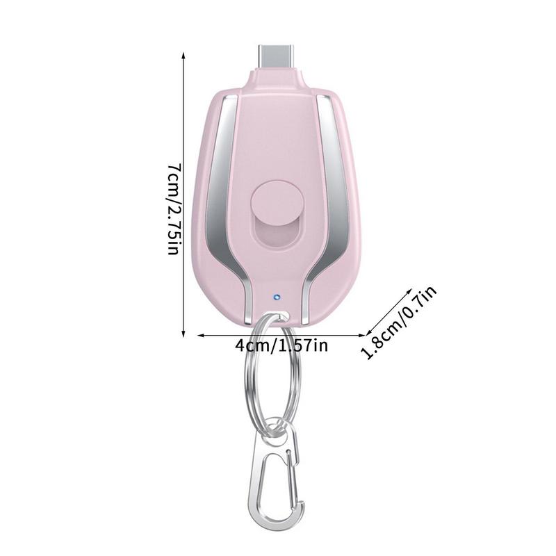 Electonics 1500mAh Portable Charger Keychain