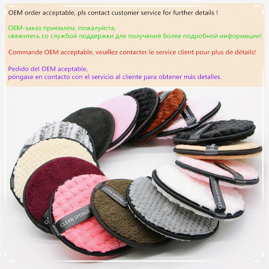 Woman's Reusable Makeup Puffsmans