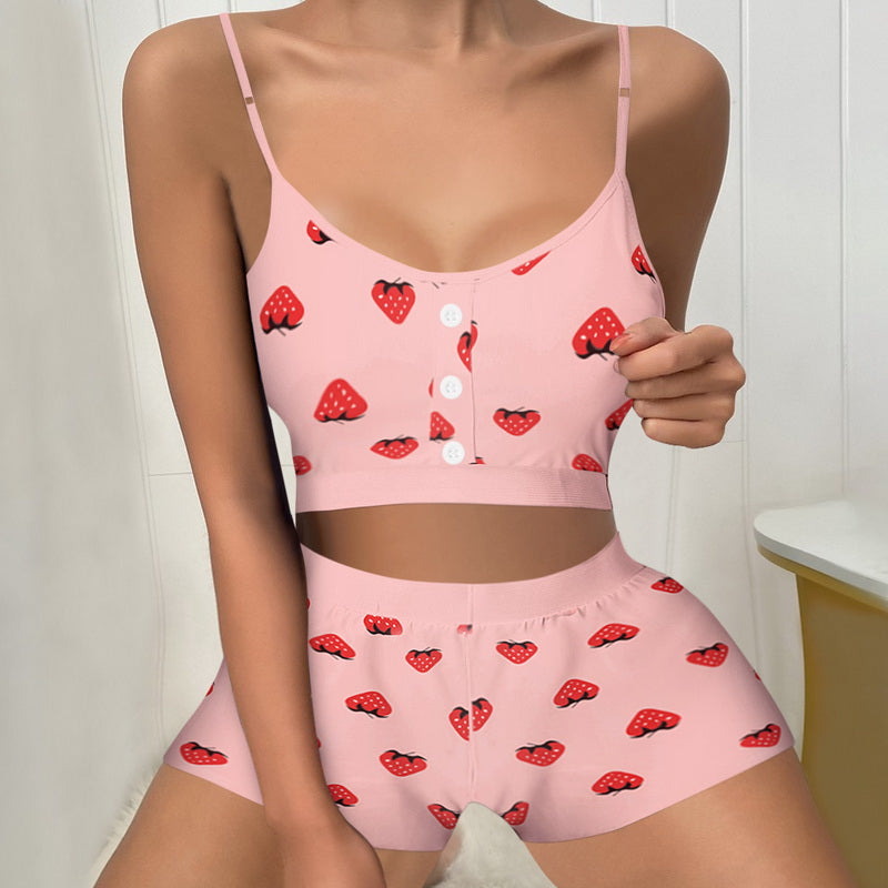 Women's clothing. Hem Cami Pajama Set
