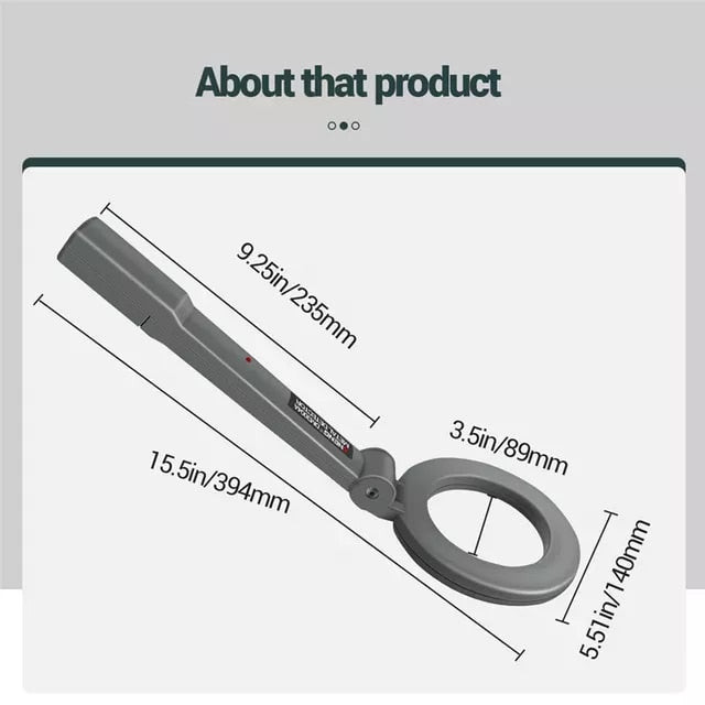 Electronics Underground Metal Detector
