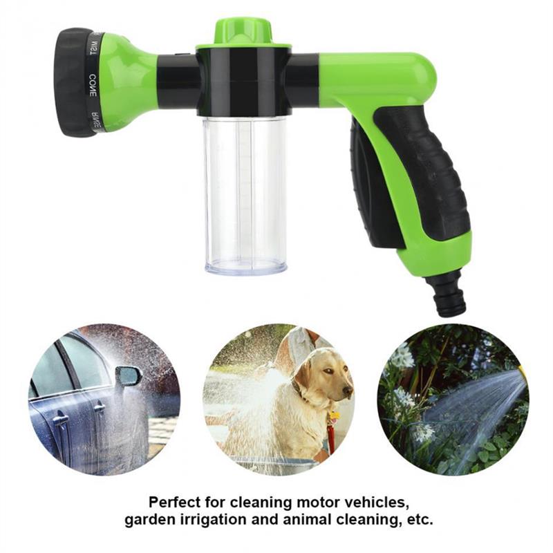 Automotive 8 in 1 Pressure Hose Spray Gun