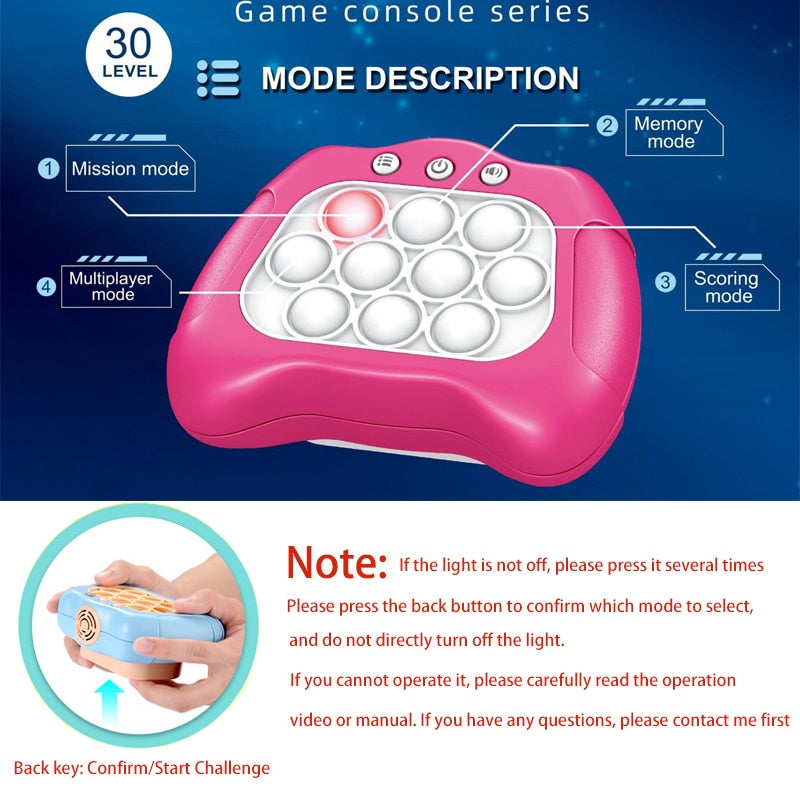 Toys Pop Push Bubble Fidget Sensory Toys
