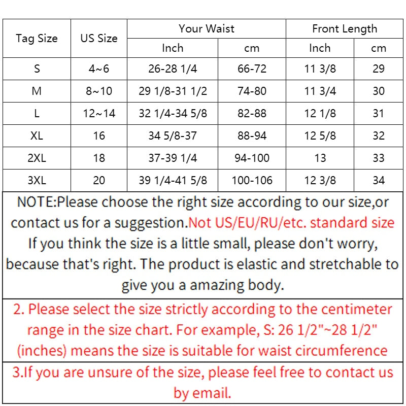 Woman's clothing High Waist Slimming Panty