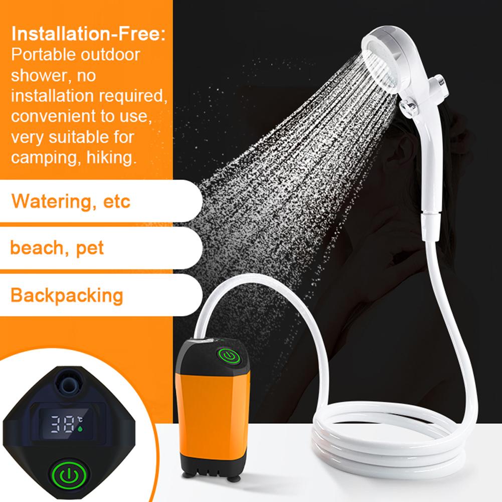Electronics. Portable Rechargeable Shower Set