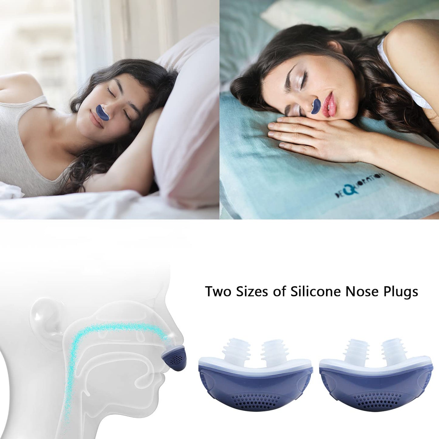 Health Micro-CPAP Anti Snoring Electronic Device