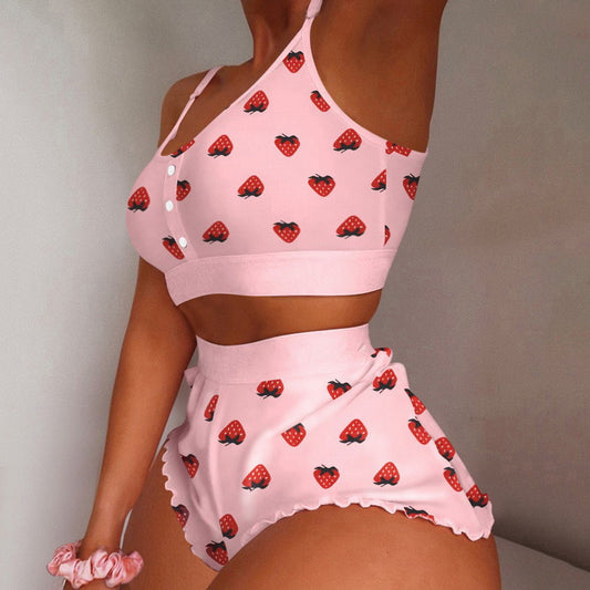 Women's clothing. Hem Cami Pajama Set