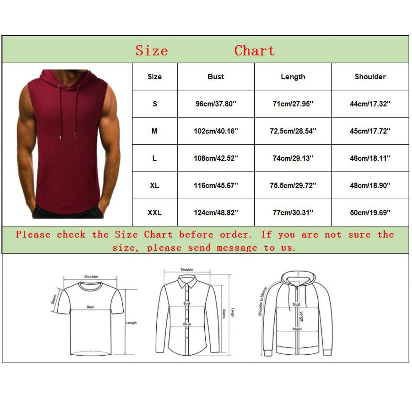 Men's Clothing Sleeveless Tank Top