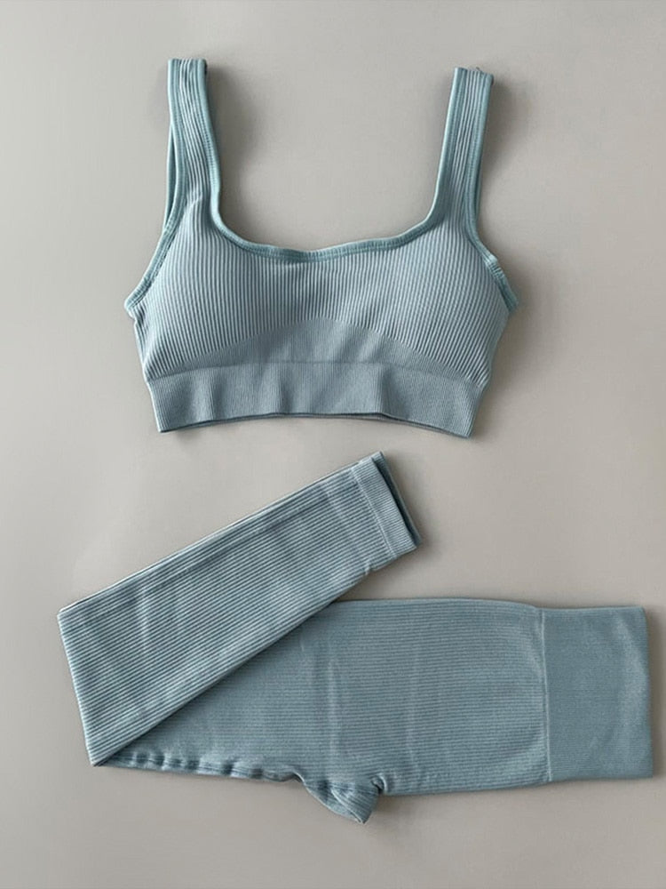 Woman's Clothing Yoga Clothing Set