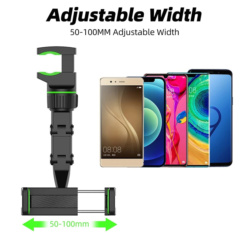 Automotive Cell Phone Holder w/ Rotatable Bracket