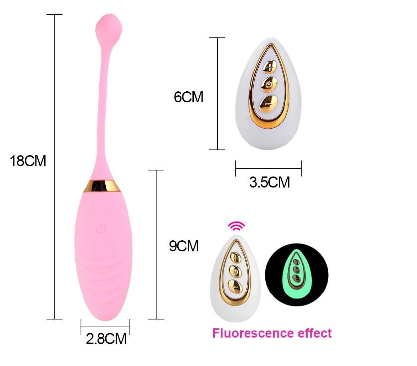 XXX Adult Vibrating Silicone Egg