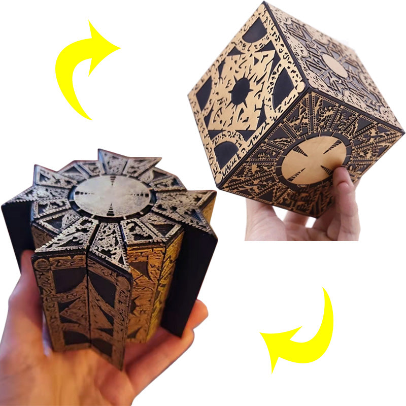Decorative Hellraiser Cube Puzzle Box