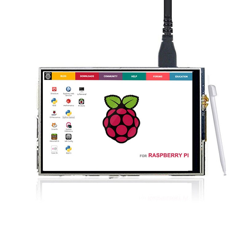 Electronics 3.5 inch Display for Raspberry Pi 3 Touch Screen Display
