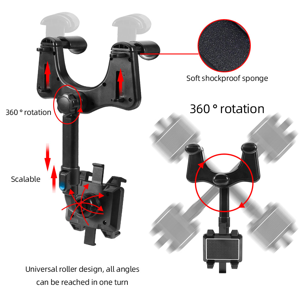 Cell phone 360° Rotatable Smart Phone Car Holder
