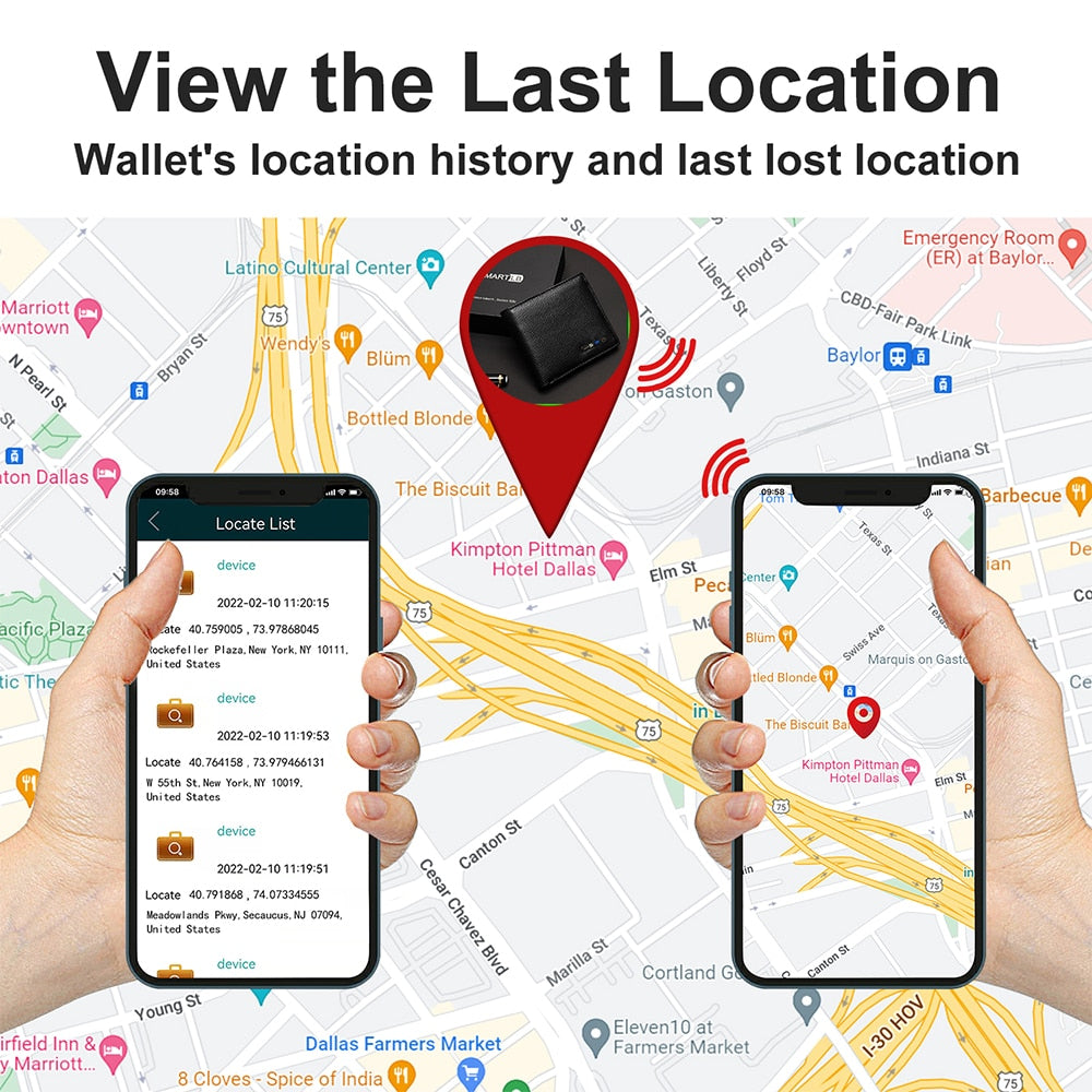 Security Anti-lost Wallet Tracker