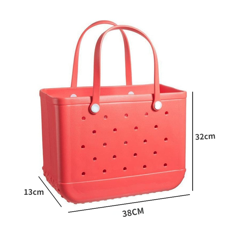 Woman's Rubber Beach Bag