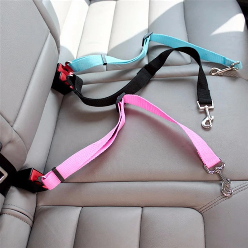Pets Adjustable Dog Safety Seat Belt