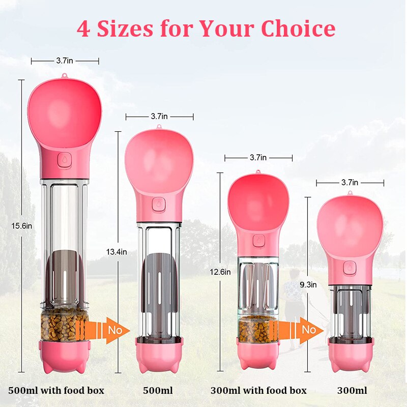 Pets Multifunctional Pet Water Bottle