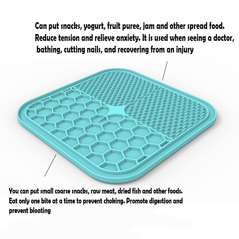 Pets Silicone Dog Lick Pad