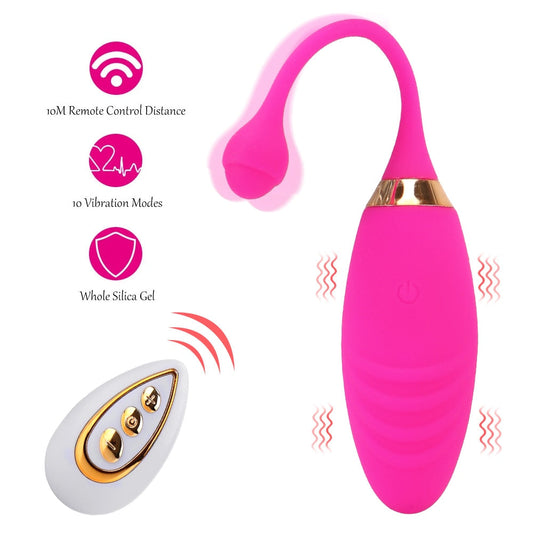 XXX Adult Vibrating Silicone Egg