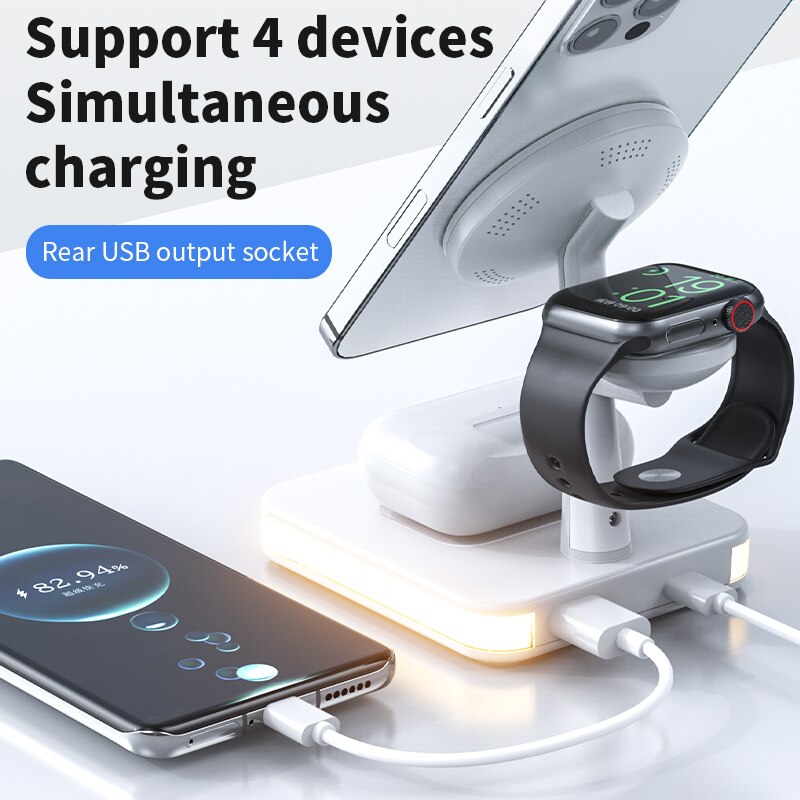 Apple 4 in 1 Mag-Safe Charger Stand