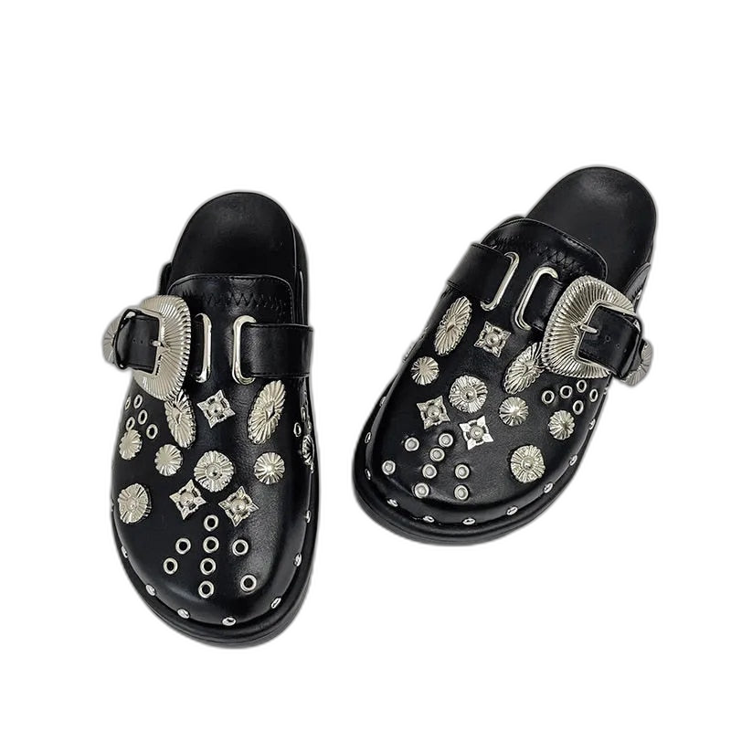 Men's shoes Studded Mule Clogs