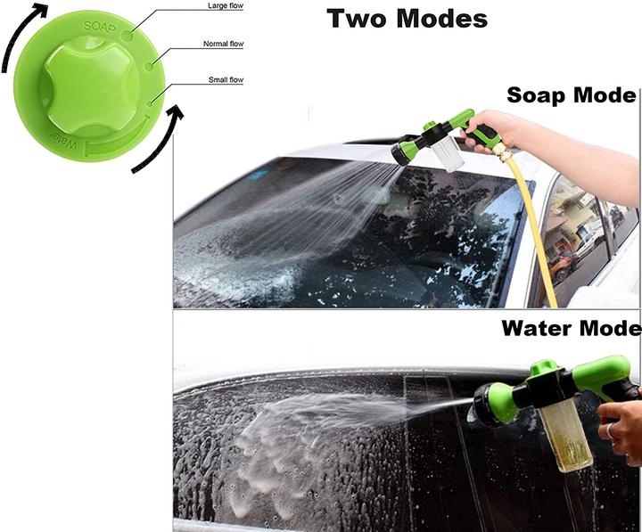 Automotive 8 in 1 Pressure Hose Spray Gun