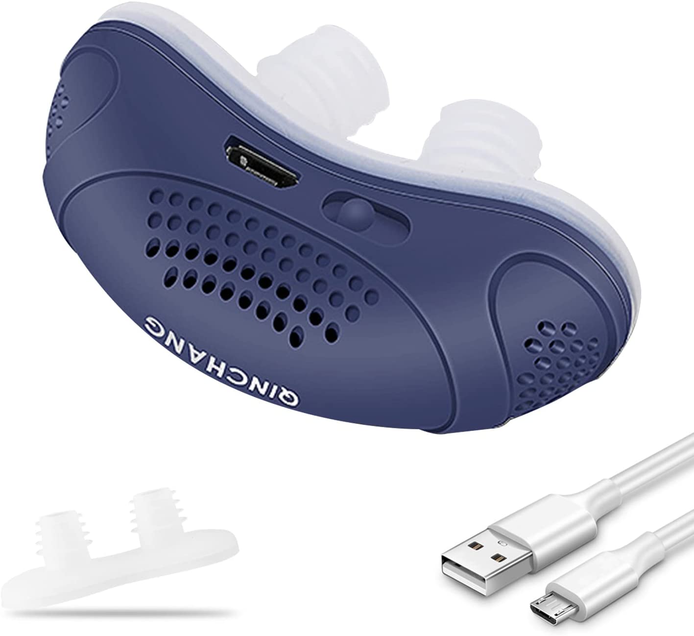 Health Micro-CPAP Anti Snoring Electronic Device