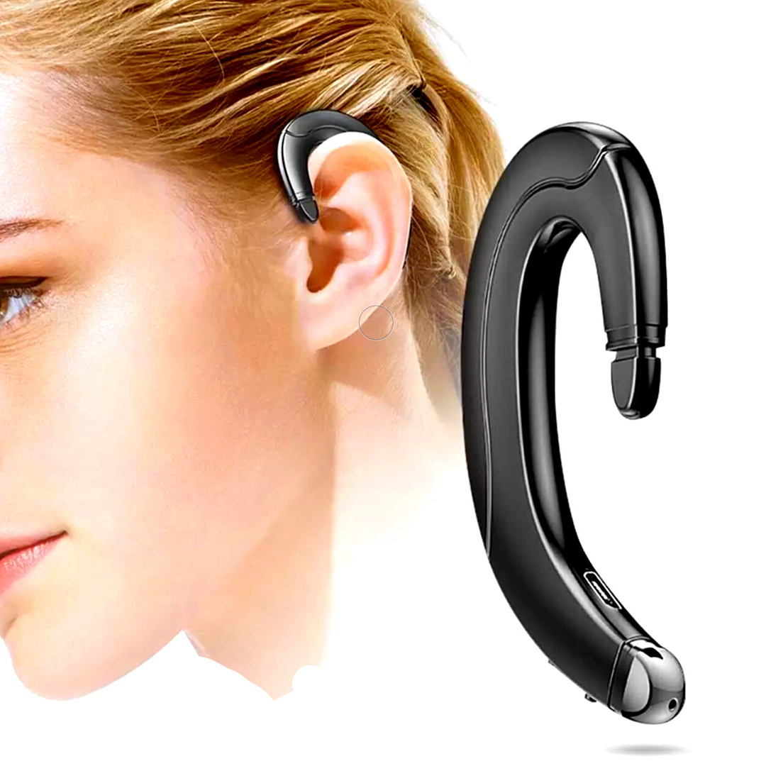 Bluetooth Silver Bone Conduction Earphones