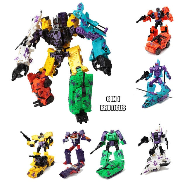 Toys 5in1 Combiners Transformation Action Figure