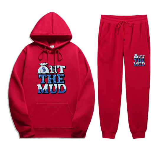 Men's Clothing 2-piece set Street Style Sportswear Track suit